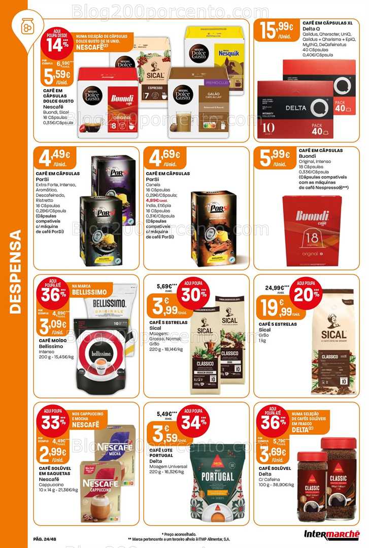 Antevisão Folheto INTERMARCHÉ Promoções de 29 janeiro a 4 fevereiro