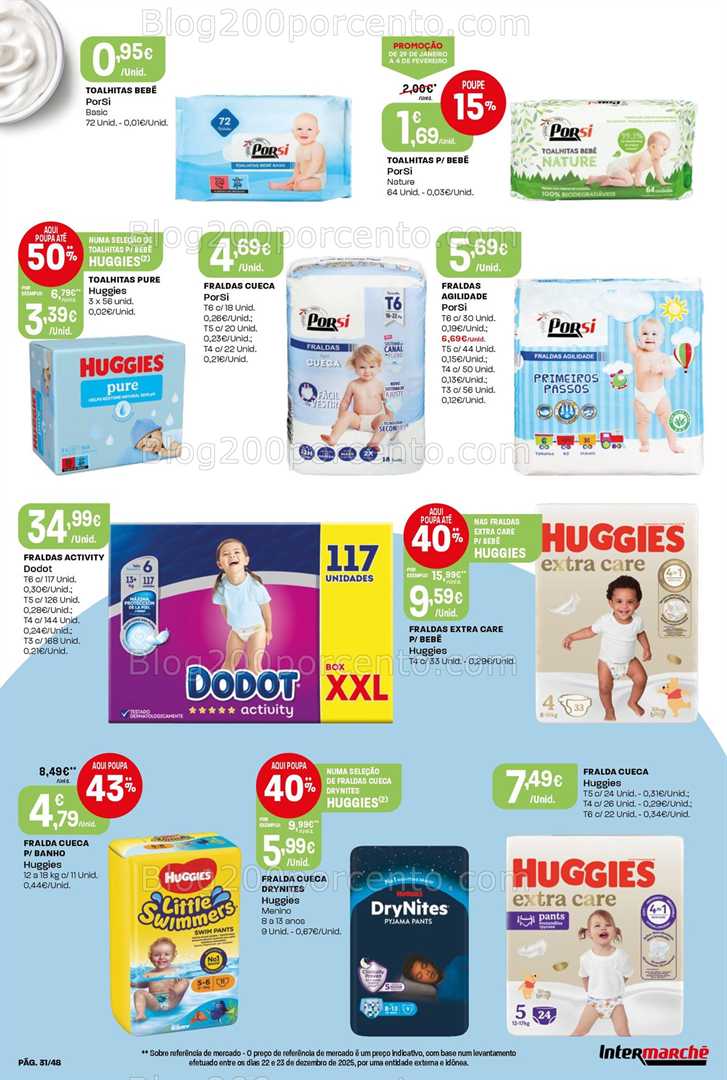 Antevisão Folheto INTERMARCHÉ Promoções de 29 janeiro a 4 fevereiro