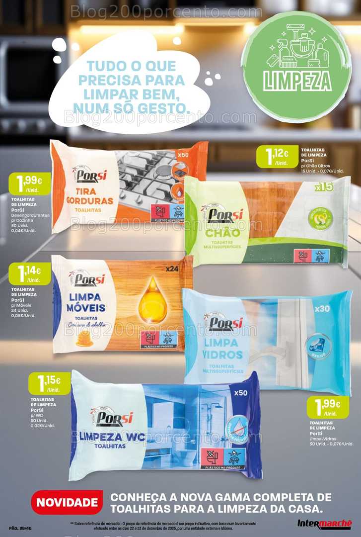 Antevisão Folheto INTERMARCHÉ Promoções de 29 janeiro a 4 fevereiro