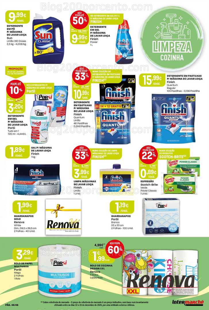 Antevisão Folheto INTERMARCHÉ Promoções de 29 janeiro a 4 fevereiro