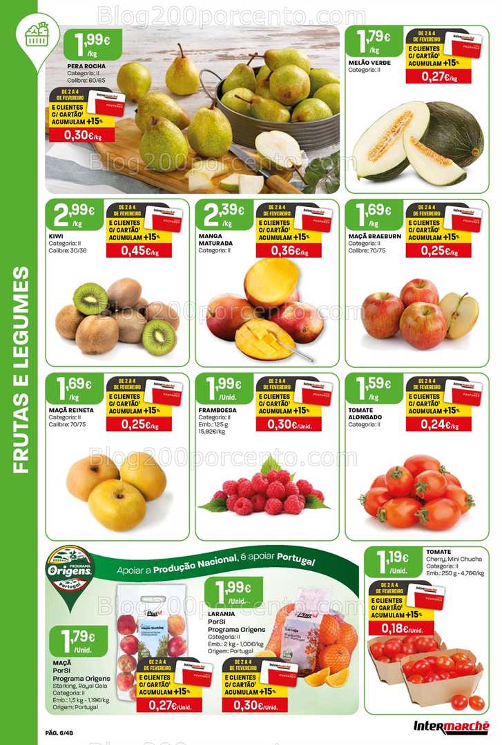Antevisão Folheto INTERMARCHÉ Promoções de 29 janeiro a 4 fevereiro