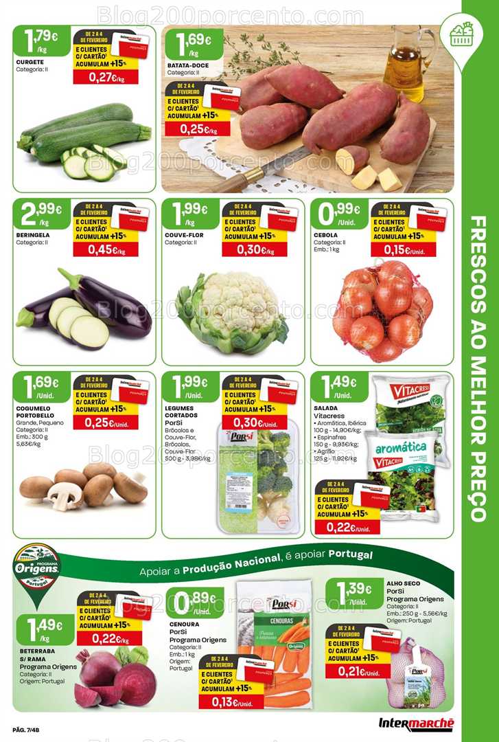 Antevisão Folheto INTERMARCHÉ Promoções de 29 janeiro a 4 fevereiro