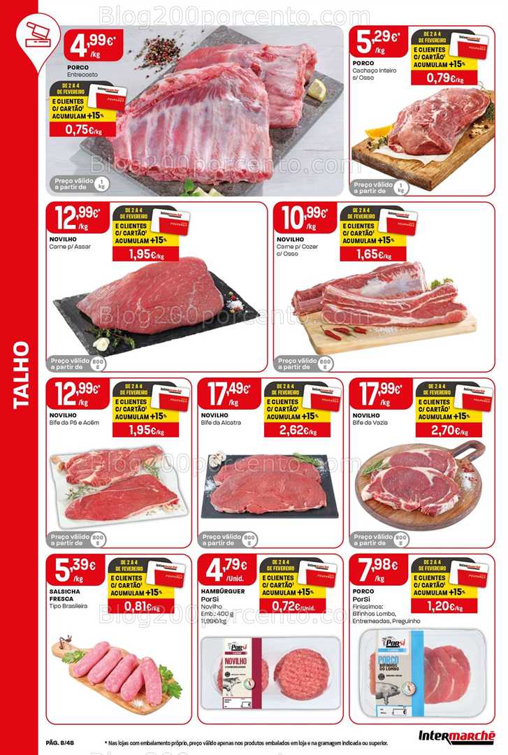 Antevisão Folheto INTERMARCHÉ Promoções de 29 janeiro a 4 fevereiro