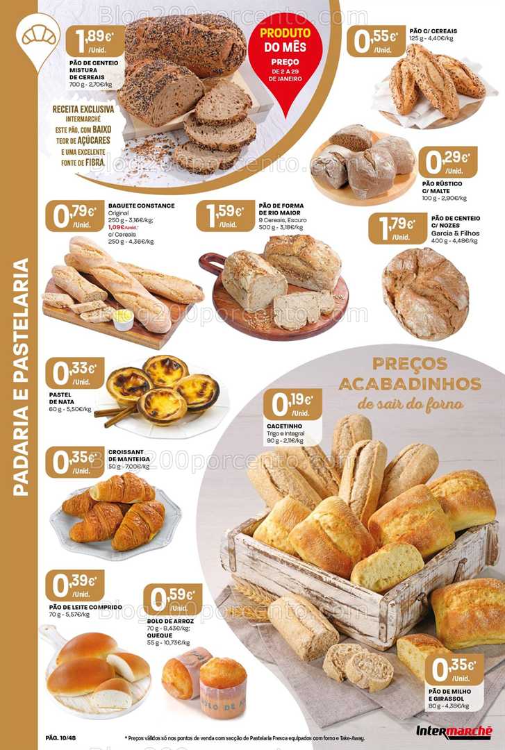 Antevisão Folheto INTERMARCHÉ Super Promoções de 8 a 14 janeiro