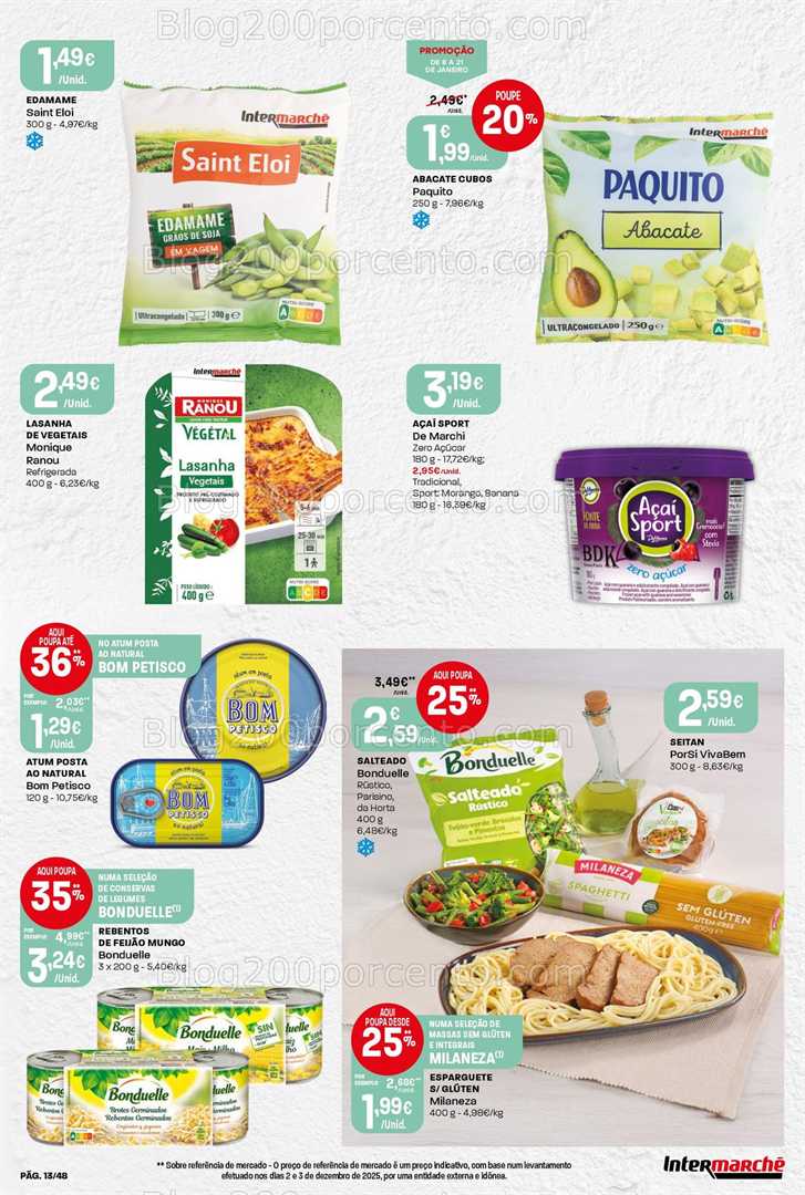 Antevisão Folheto INTERMARCHÉ Super Promoções de 8 a 14 janeiro