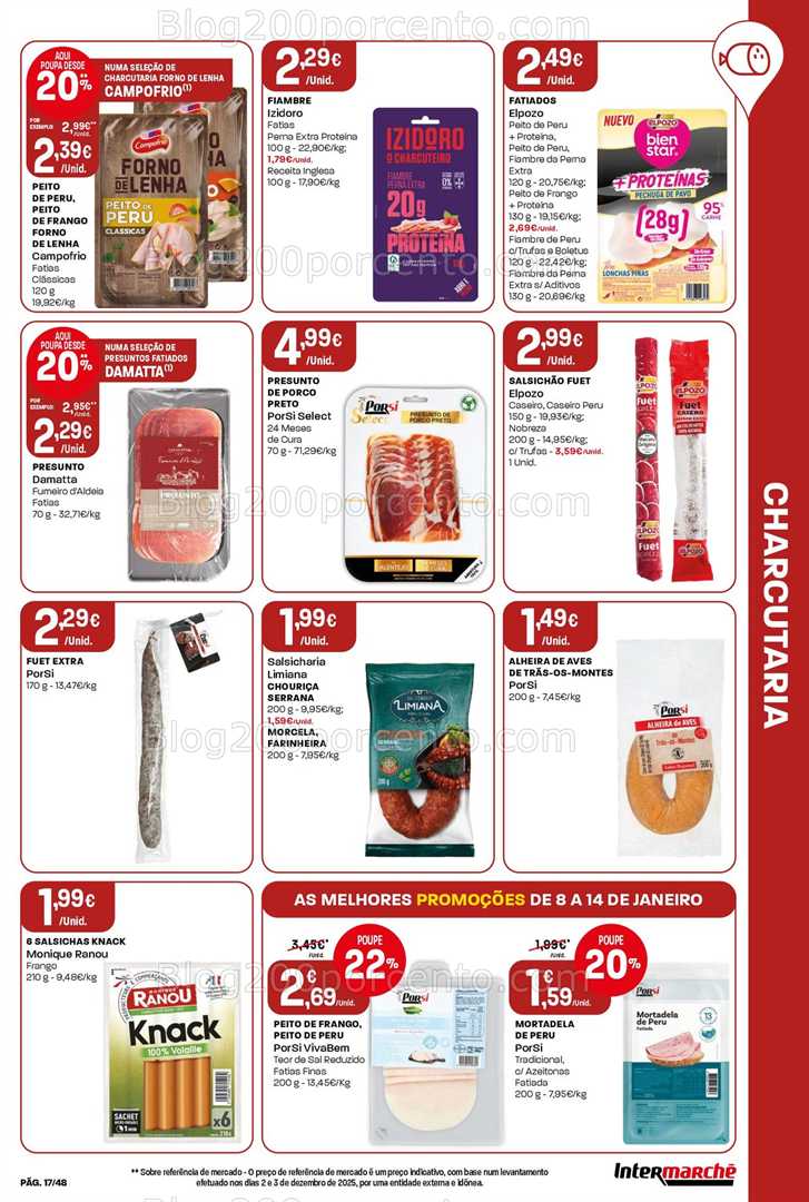 Antevisão Folheto INTERMARCHÉ Super Promoções de 8 a 14 janeiro
