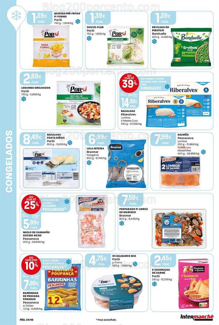 Antevisão Folheto INTERMARCHÉ Super Promoções de 8 a 14 janeiro