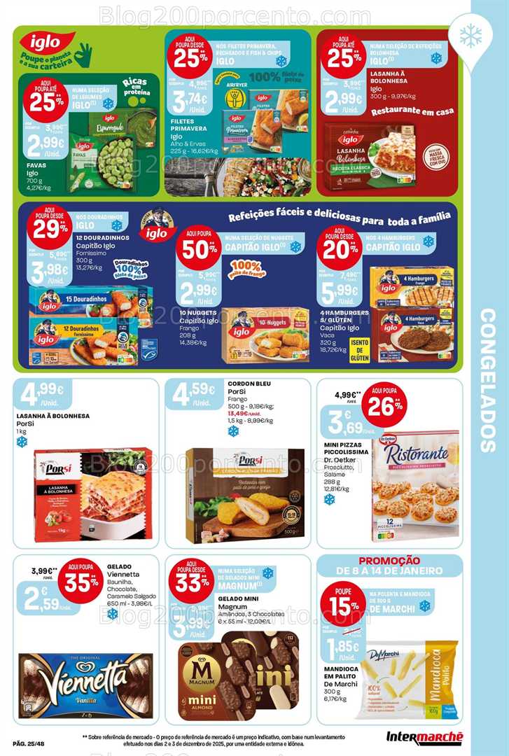 Antevisão Folheto INTERMARCHÉ Super Promoções de 8 a 14 janeiro