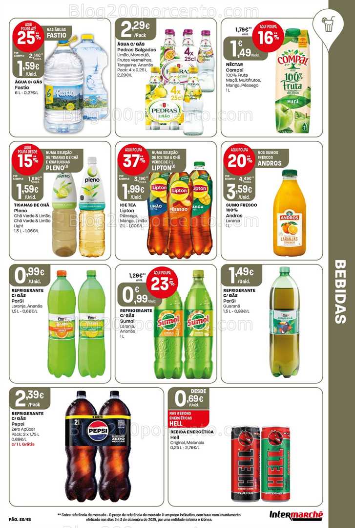 Antevisão Folheto INTERMARCHÉ Super Promoções de 8 a 14 janeiro