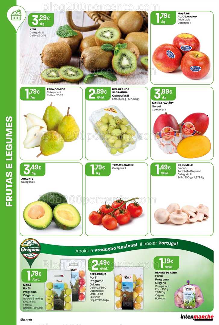 Antevisão Folheto INTERMARCHÉ Super Promoções de 8 a 14 janeiro