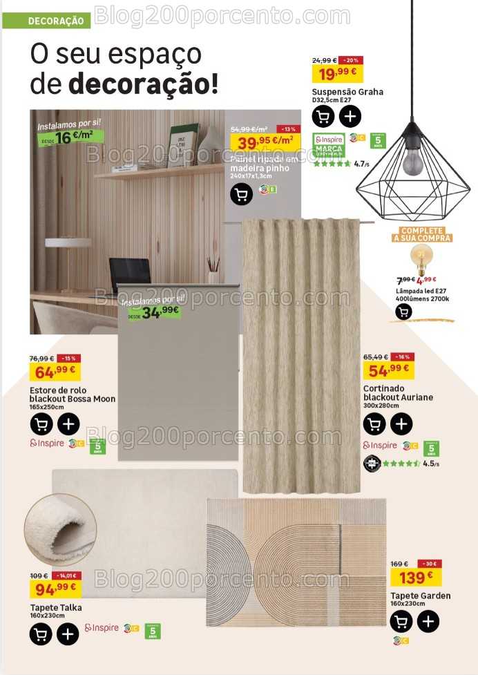 Antevisão Folheto LEROY MERLIN Promoções de 15 janeiro a 17 fevereiro