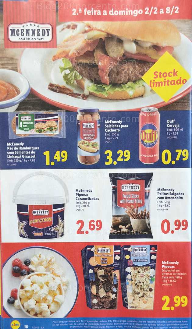 Antevisão Folheto LIDL Promoções de 2 a 8 fevereiro