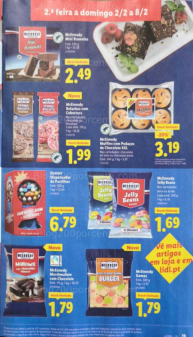 Antevisão Folheto LIDL Promoções de 2 a 8 fevereiro