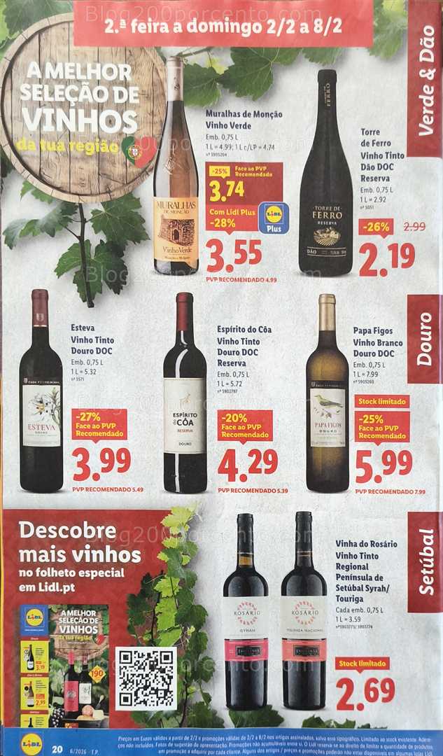 Antevisão Folheto LIDL Promoções de 2 a 8 fevereiro