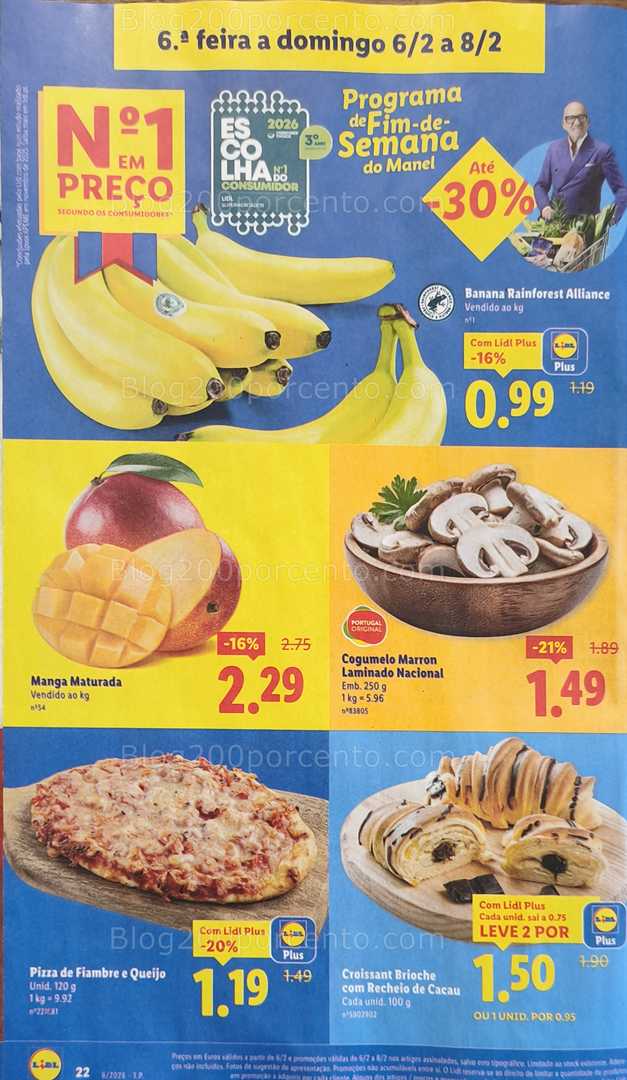 Antevisão Folheto LIDL Promoções de 2 a 8 fevereiro