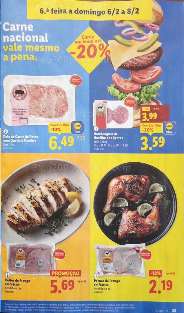 Antevisão Folheto LIDL Promoções de 2 a 8 fevereiro