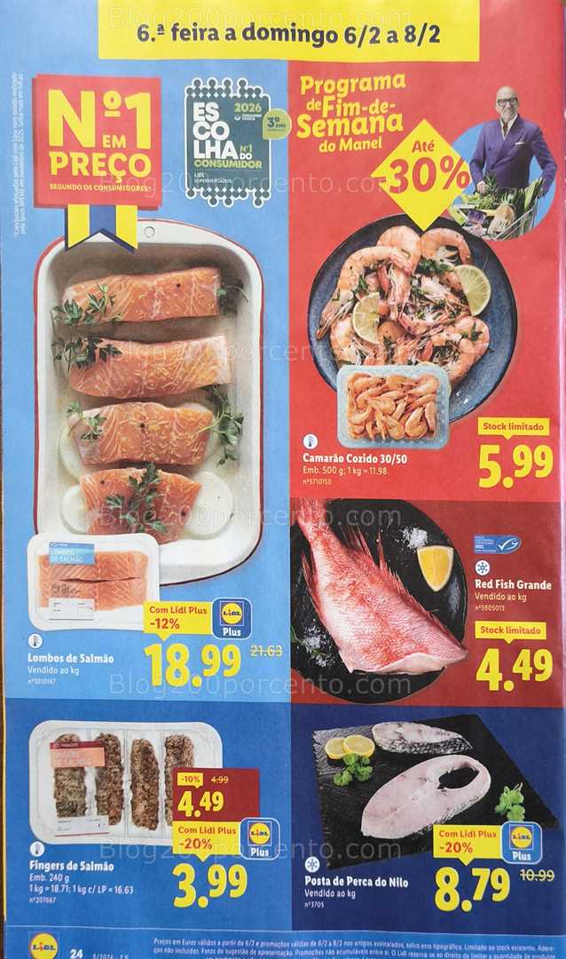 Antevisão Folheto LIDL Promoções de 2 a 8 fevereiro