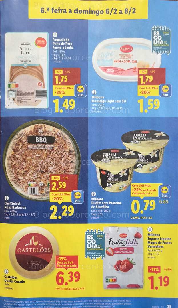 Antevisão Folheto LIDL Promoções de 2 a 8 fevereiro