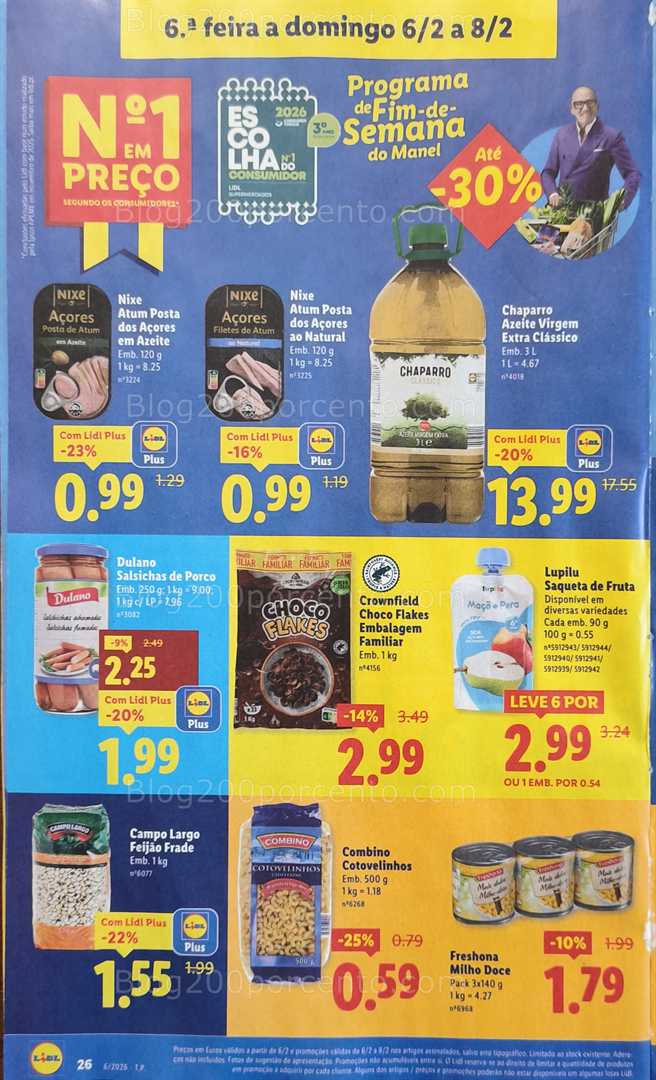Antevisão Folheto LIDL Promoções de 2 a 8 fevereiro