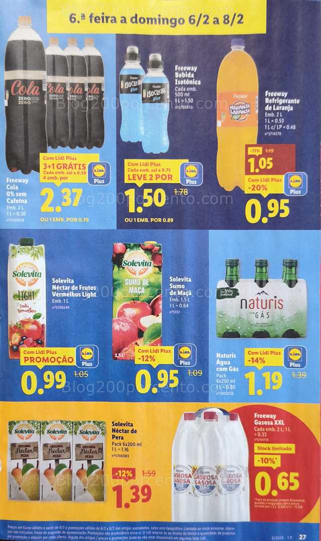 Antevisão Folheto LIDL Promoções de 2 a 8 fevereiro