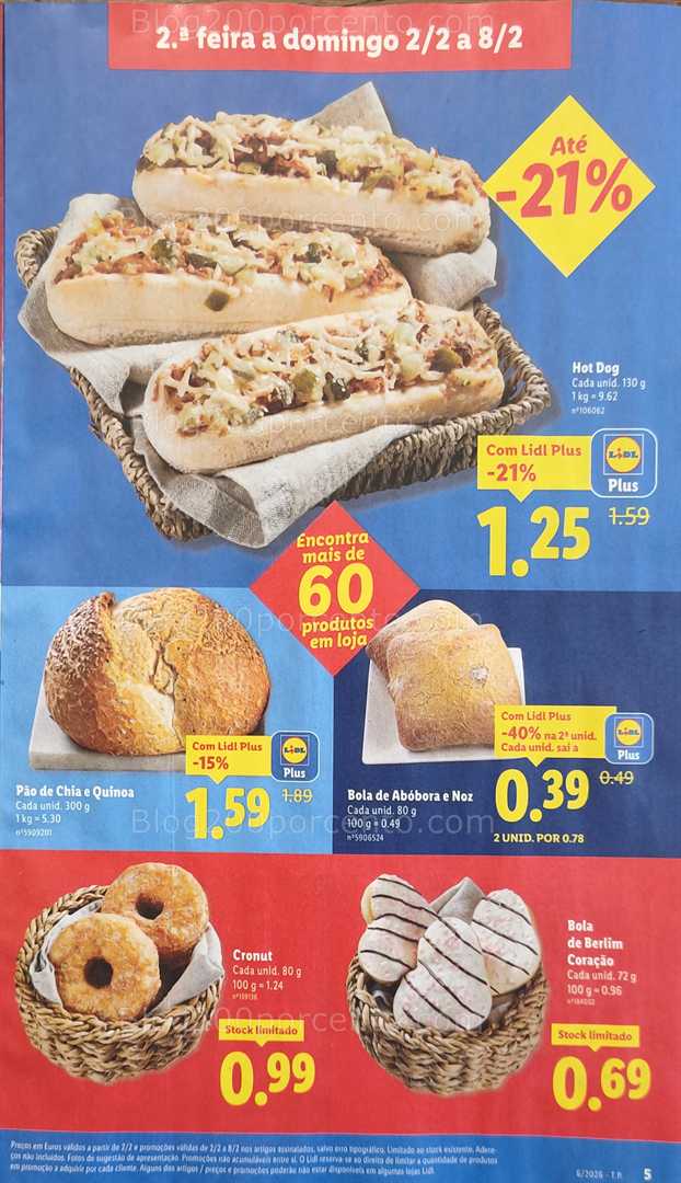 Antevisão Folheto LIDL Promoções de 2 a 8 fevereiro