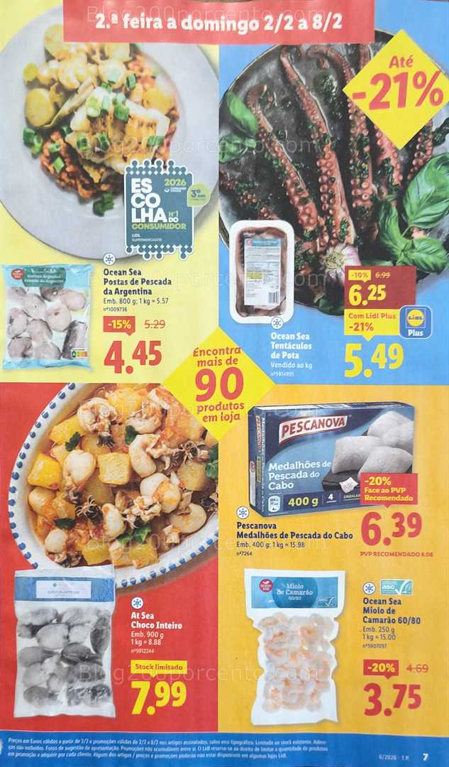 Antevisão Folheto LIDL Promoções de 2 a 8 fevereiro