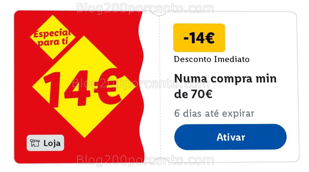 Alerta - 20% de desconto LIDL Promoção de 5 a 11 janeiro