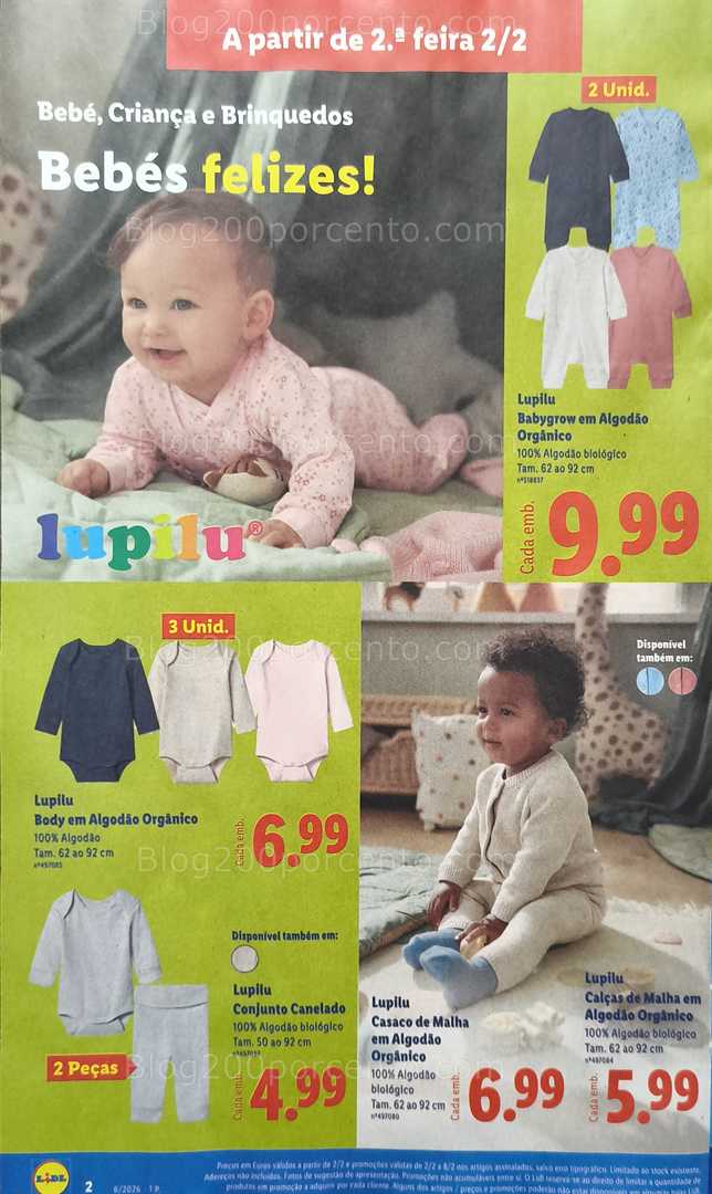 Antevisão Folheto LIDL Bazar Promoções de 2 a 12 fevereiro