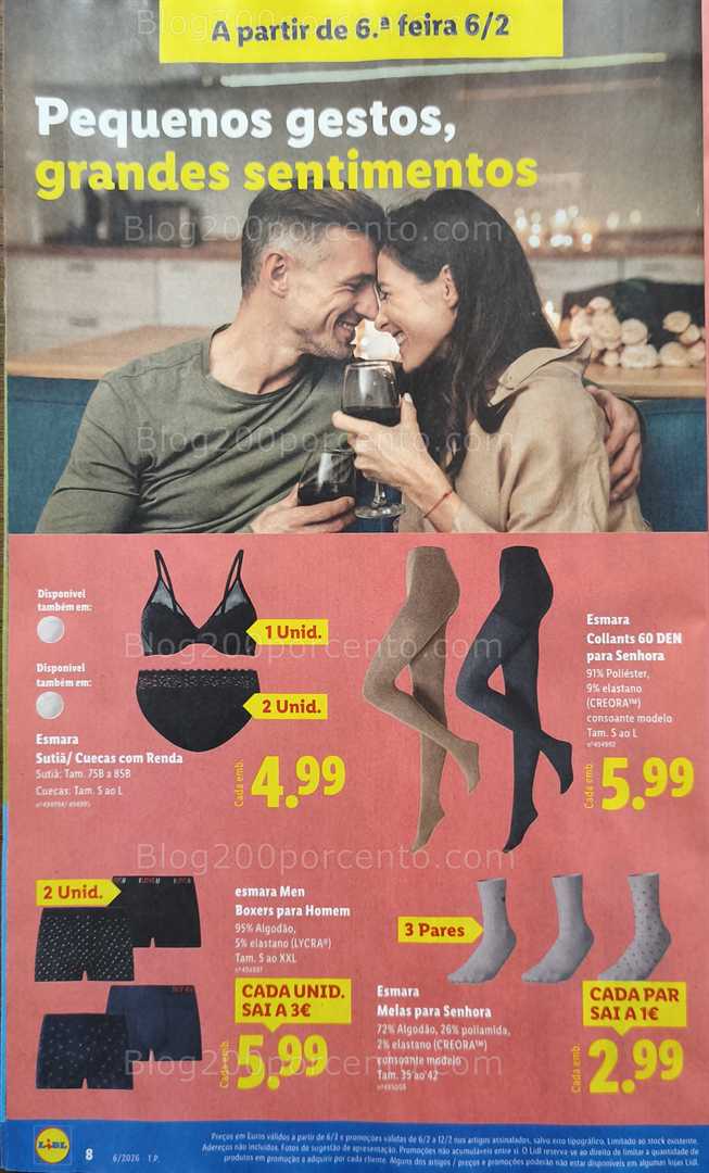 Antevisão Folheto LIDL Bazar Promoções de 2 a 12 fevereiro