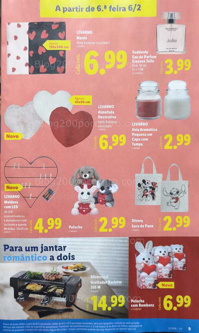 Antevisão Folheto LIDL Bazar Promoções de 2 a 12 fevereiro