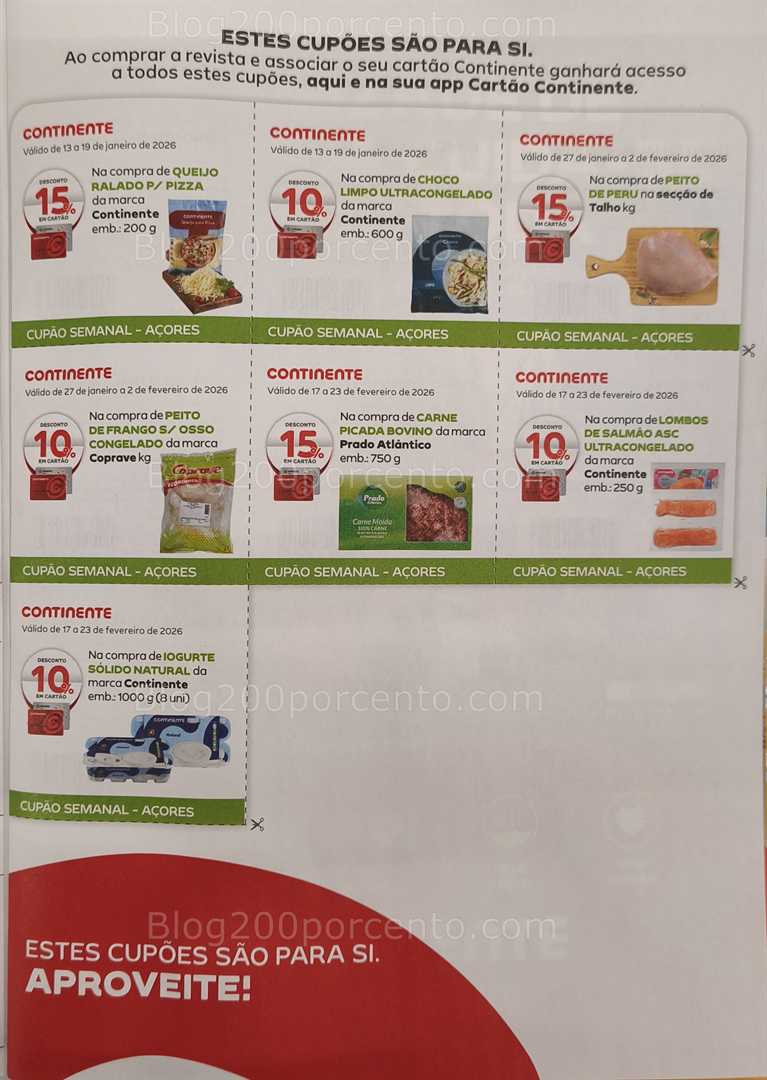 Antevisão Revista CONTINENTE Magazine Inverno Janeiro a Março - Vales de Desconto