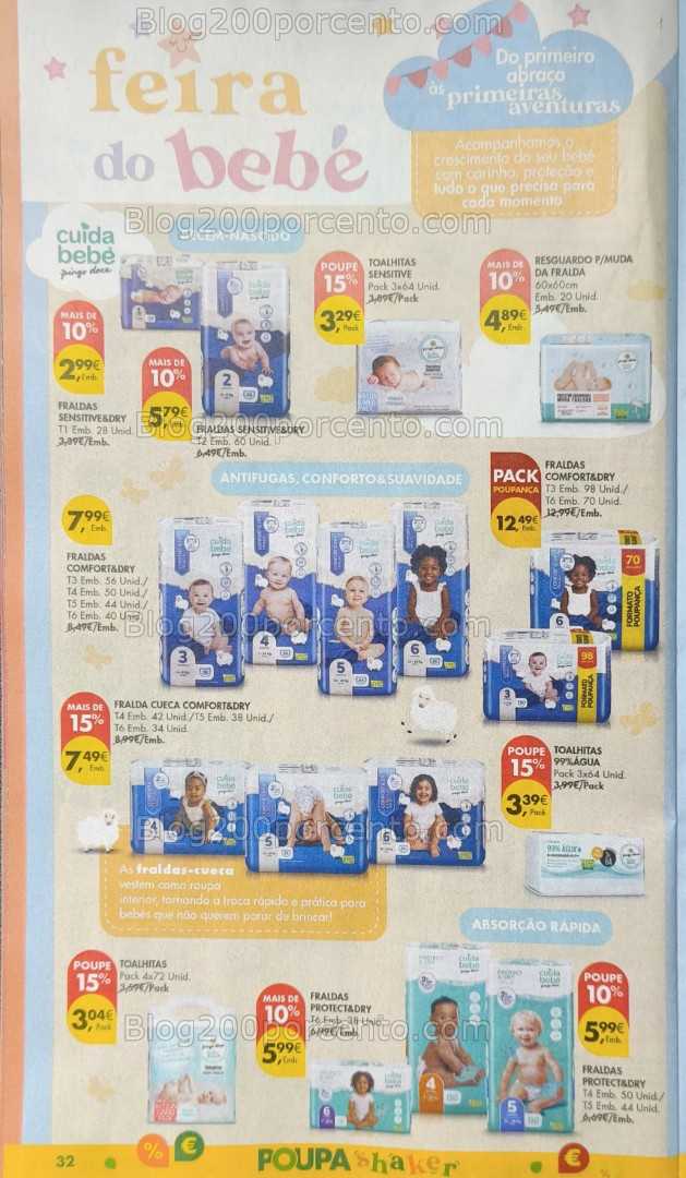 Antevisão Folheto PINGO DOCE Feira do Bebé Promoções de 13 a 19 janeiro