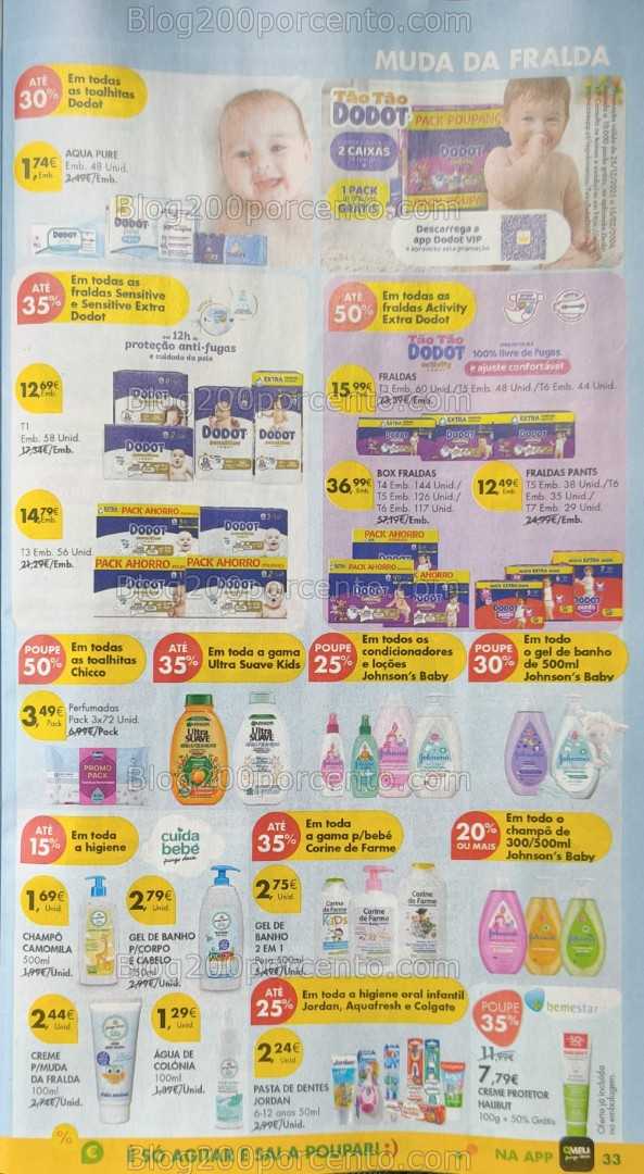 Antevisão Folheto PINGO DOCE Feira do Bebé Promoções de 13 a 19 janeiro