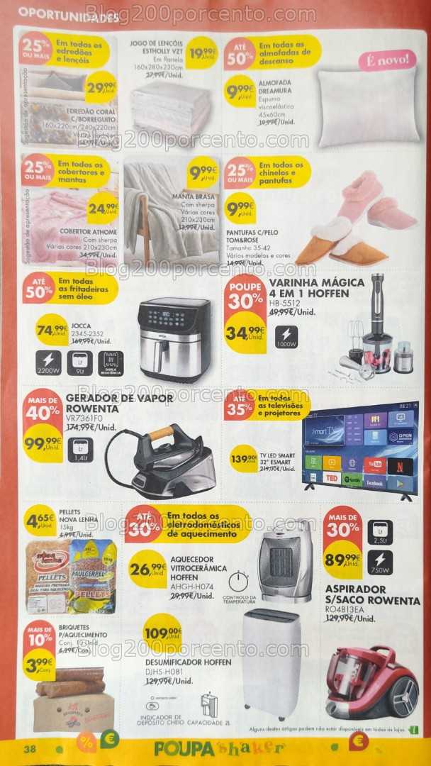 Antevisão Folheto PINGO DOCE Bazar Promoções de 20 a 26 janeiro