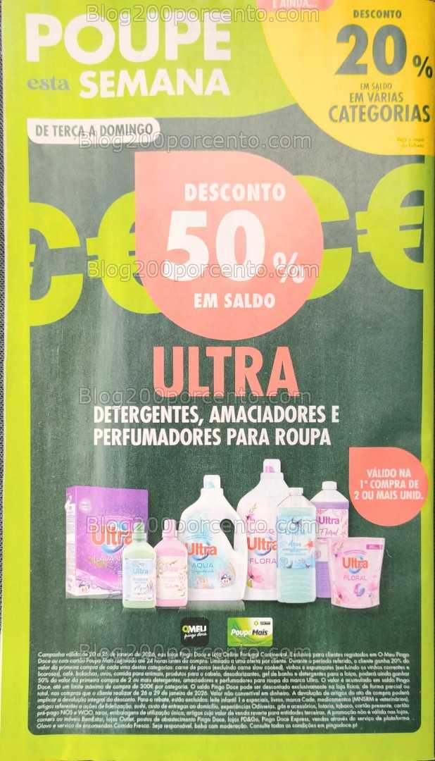 Antevisão Folheto PINGO DOCE Extra Promoções de 20 a 25 janeiro