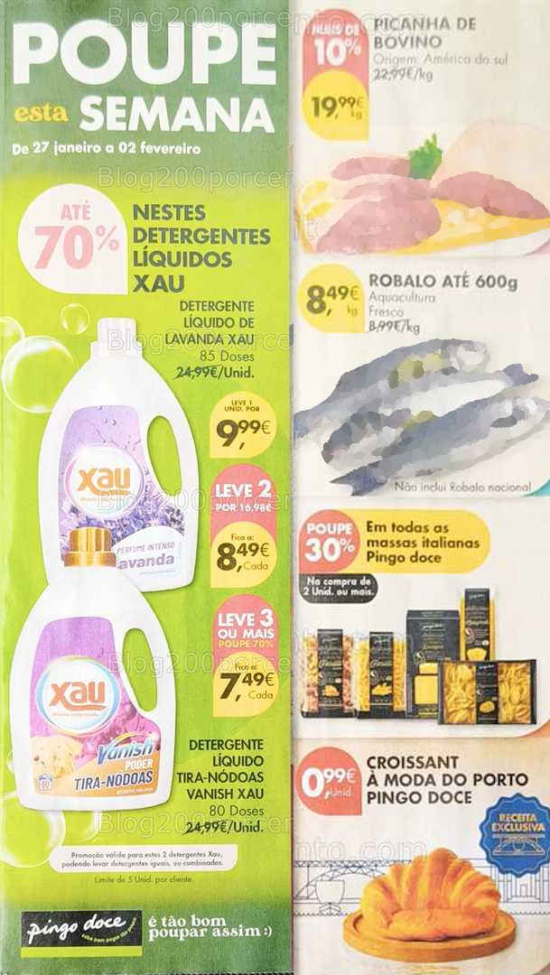 Antevisão Folheto PINGO DOCE Promoções de 27 janeiro a 2 fevereiro
