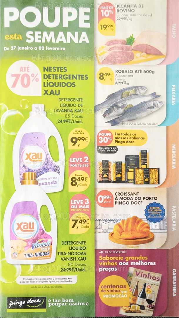 Antevisão Folheto PINGO DOCE Promoções de 27 janeiro a 2 fevereiro
