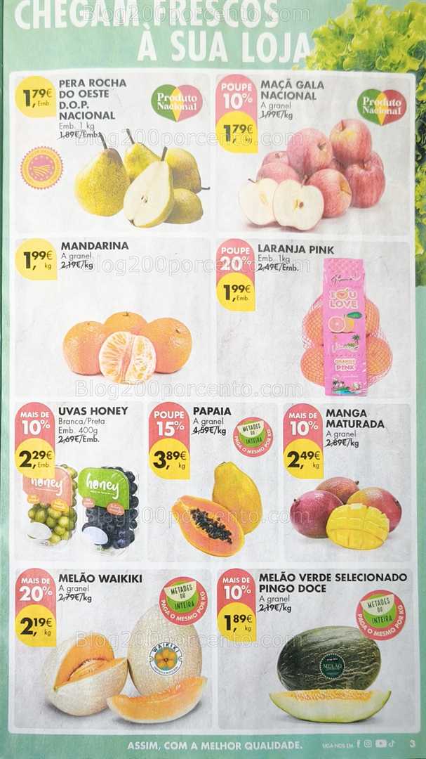 Antevisão Folheto PINGO DOCE Promoções de 27 janeiro a 2 fevereiro