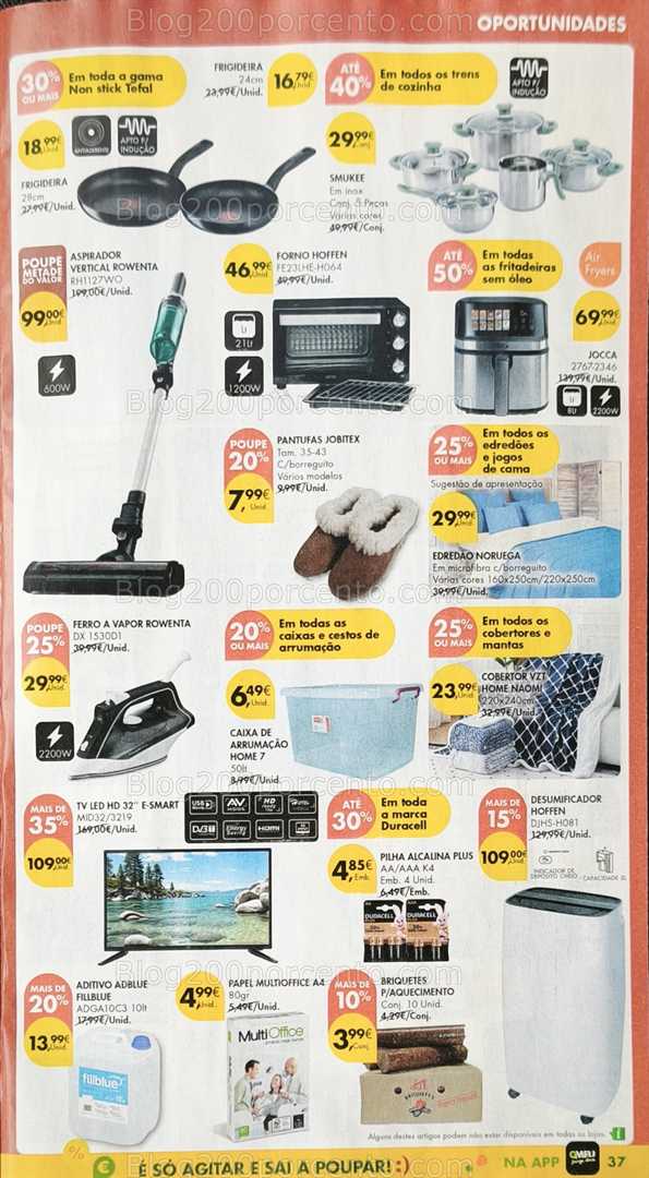 Antevisão Folheto PINGO DOCE Bazar Promoções de 27 janeiro a 2 fevereiro