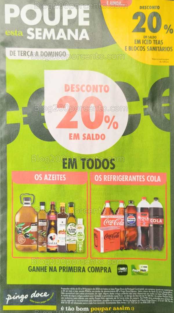 Antevisão Folheto PINGO DOCE Promoções de 3 a 9 fevereiro
