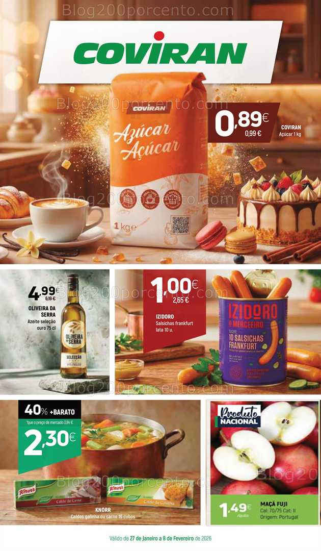 Antevisão Folheto COVIRAN Promoções de 27 janeiro a 8 fevereiro