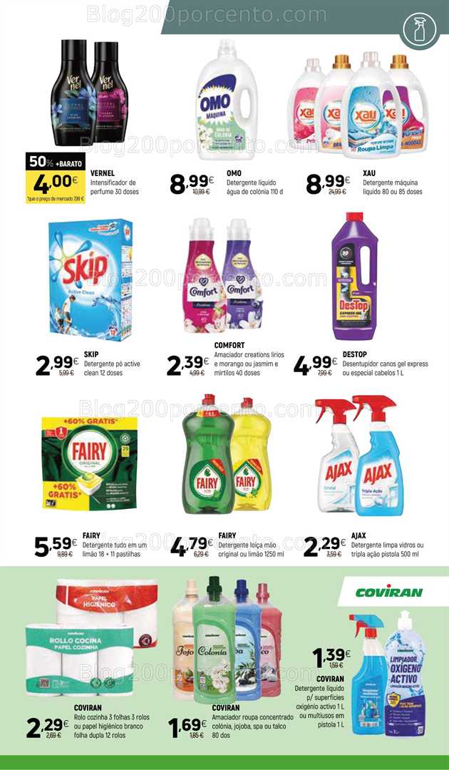 Antevisão Folheto COVIRAN Promoções de 27 janeiro a 8 fevereiro