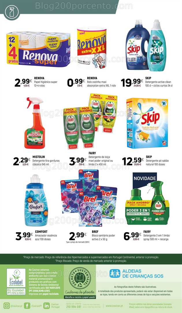 Antevisão Folheto COVIRAN Promoções de 6 a 25 janeiro