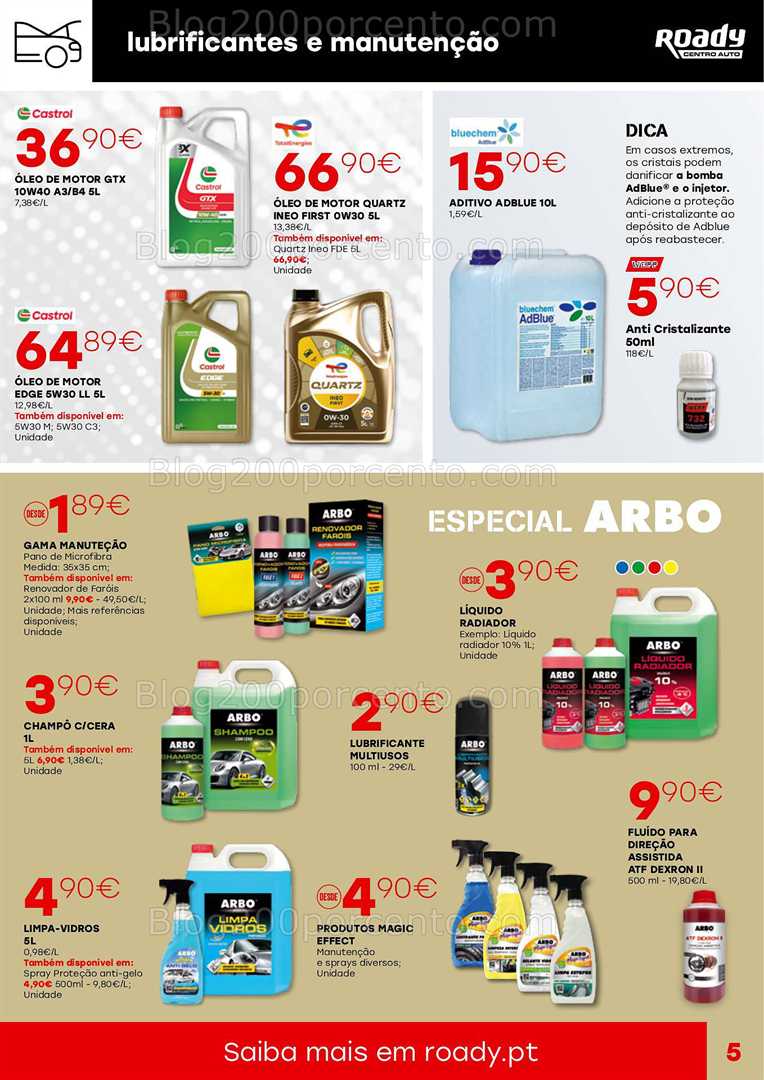 Antevisão Folheto ROADY Promoções de 29 janeiro a 22 fevereiro