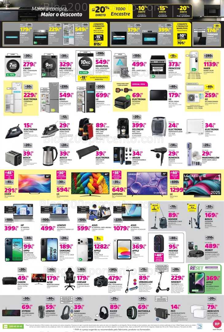 Antevisão Folheto RADIO POPULAR Extra Promoções de 13 a 22 janeiro