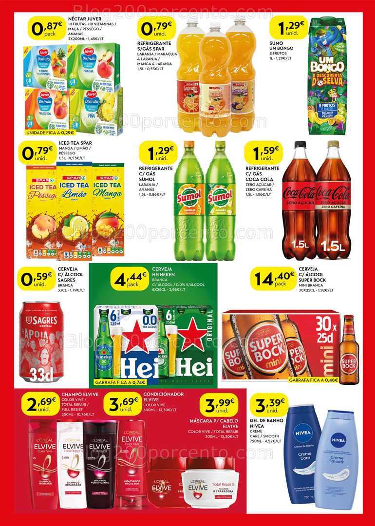 Antevisão Folheto SPAR Promoções de 20 janeiro a 1 fevereiro