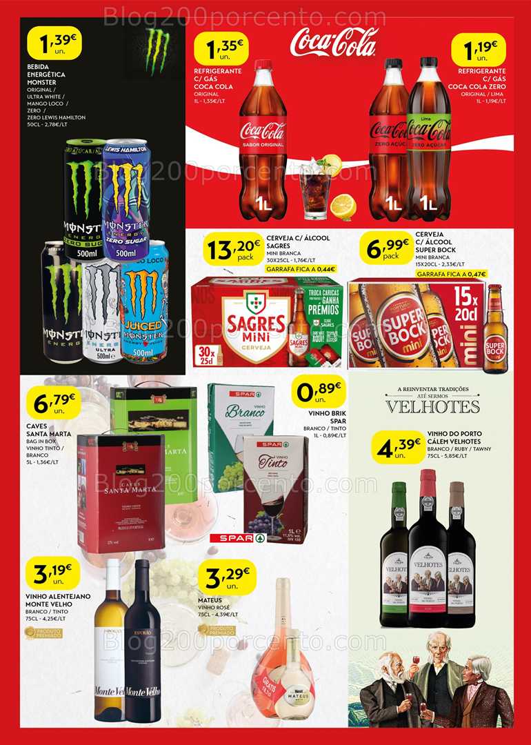 Antevisão Folheto SPAR Promoções de 6 a 18 janeiro