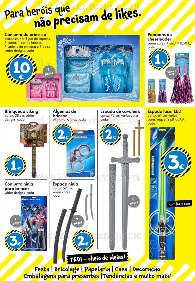 Antevisão Folheto TEDI Promoções de 30 janeiro a 8 fevereiro