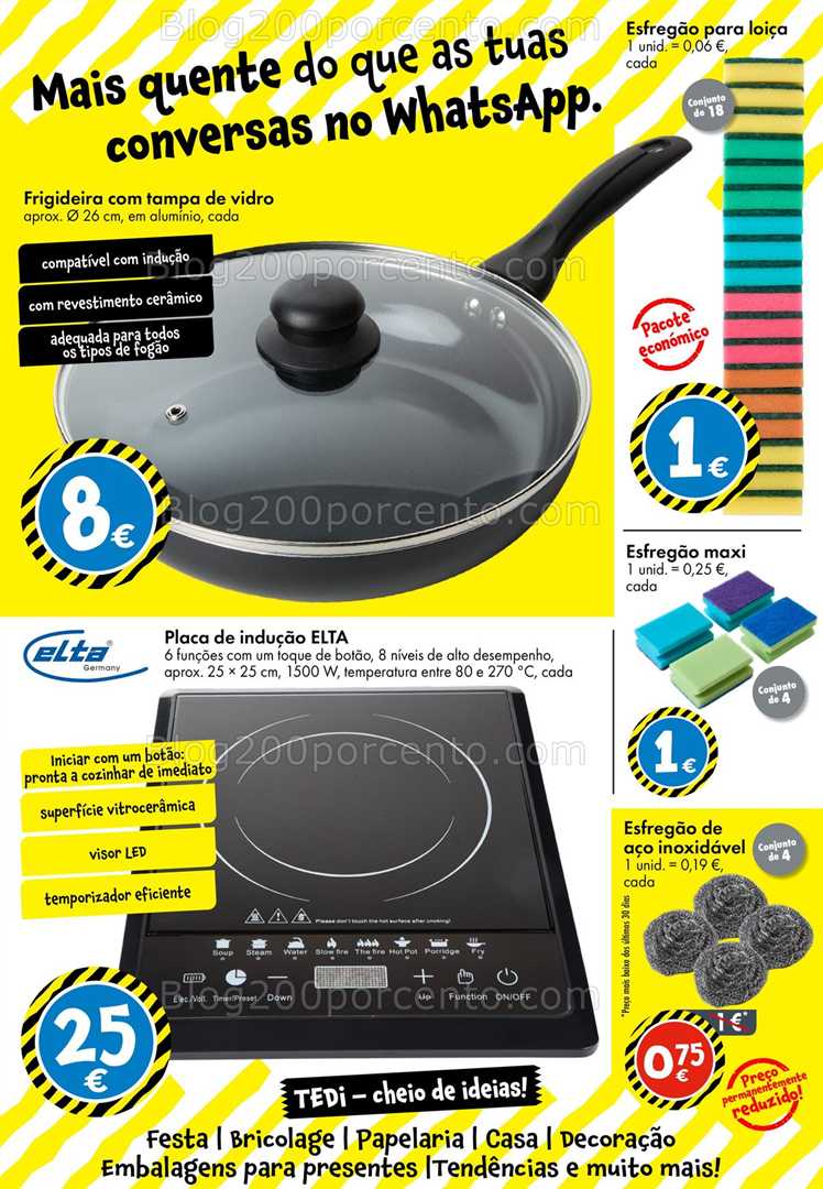 Antevisão Folheto TEDI Promoções de 30 janeiro a 8 fevereiro