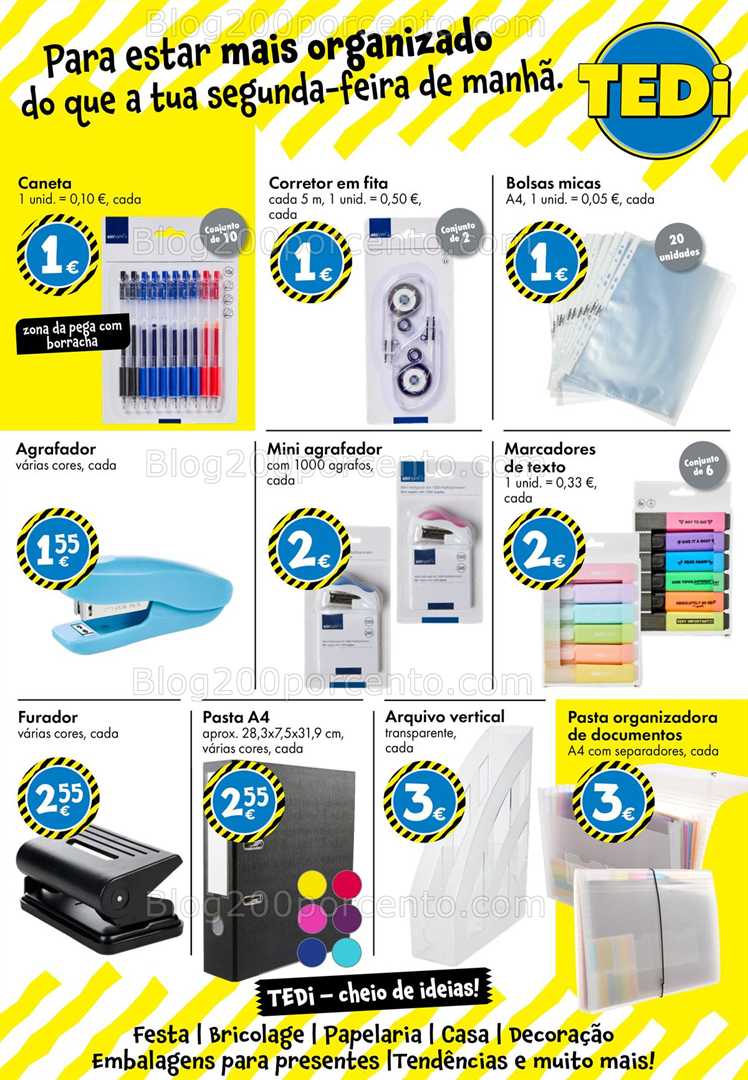 Antevisão Folheto TEDI Promoções de 30 janeiro a 8 fevereiro